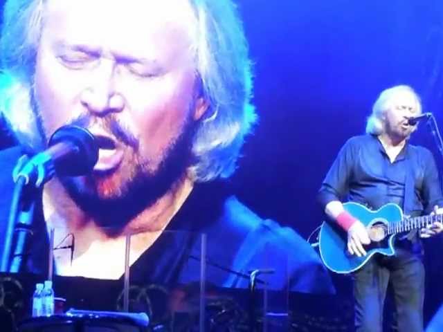 I started a joke - Barry Gibb (with Robin on screen)