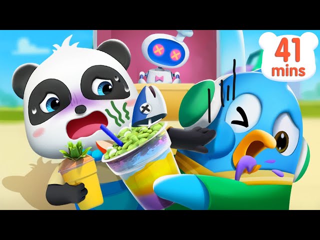 Strange Juice Vending Machine | Colors Song | Kids Songs | Kids Cartoon | BabyBus