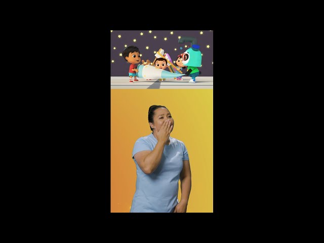 Learn to Sign "Goodnight" in American Sign Language! 🌟 Little Baby Bum: Music Time