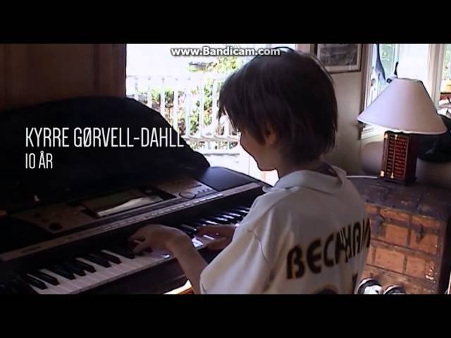 KYGO - 10 years old playing piano