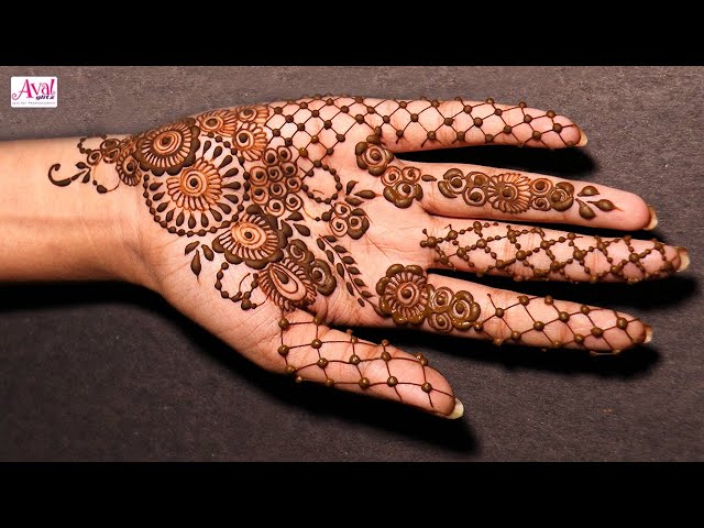 Latest Stylish Party Mehndi Design - Sheha Henna | Function Henna , Festival Design For Beginners