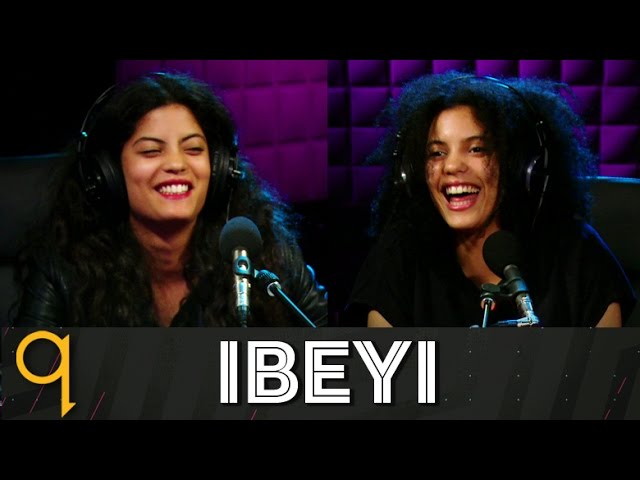Ibeyi's Lisa-Kaindé and Naomi Diaz in studio q