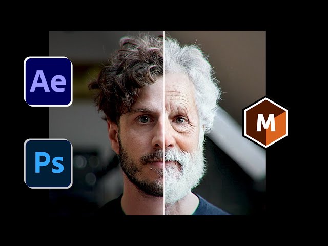 Age effect in After Effects and Mocha Pro 2021 (Power Mesh Tutorial)