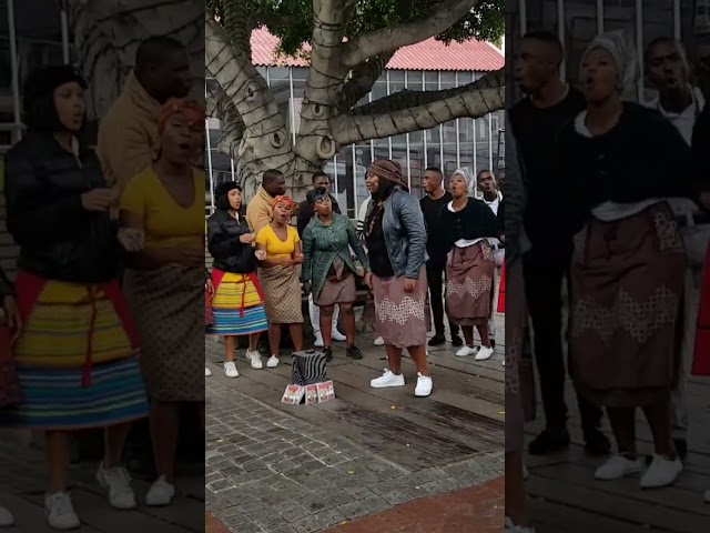 남아공의 흔한 길거리 버스킹