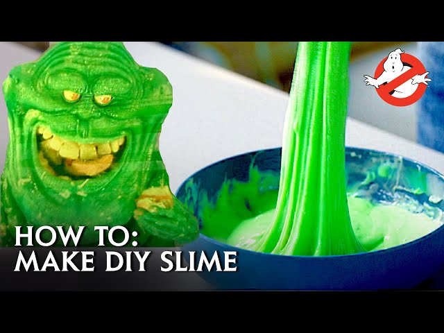 GHOSTBUSTERS - How To Make Your Own Slime!