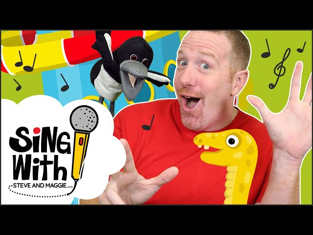 Let's Play Playground Tag Game | Songs for kids | Sing with Steve and Maggie