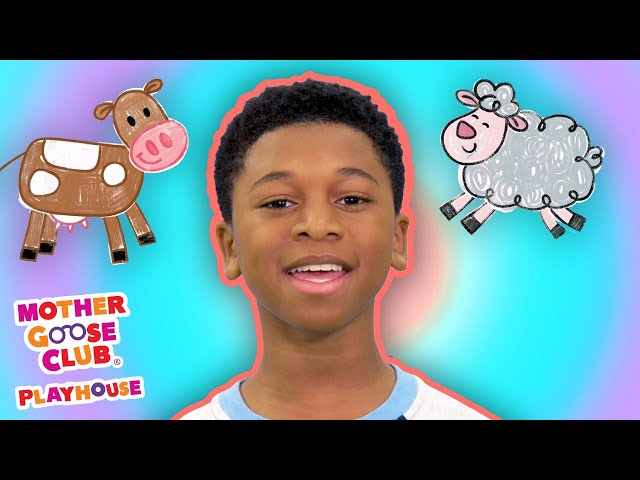 🐶 Animal Sounds Song 🐷 | Mother Goose Club Playhouse Songs & Rhymes