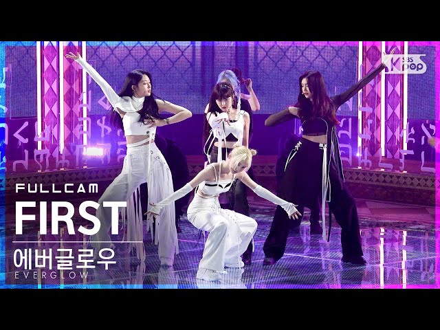 [안방1열 직캠4K] 에버글로우 'FIRST' 풀캠 (EVERGLOW Full Cam)│@SBS Inkigayo_2021.05.30.