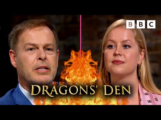 Entrepreneur claims her app will start a wardrobe revolution | Dragons' Den – BBC