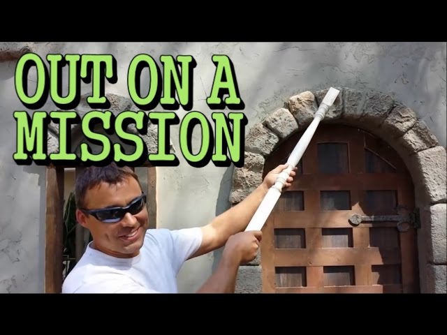 DIY Halloween Decorations - Halloween Ghost Town - Old West Spanish Mission - Pt. 1