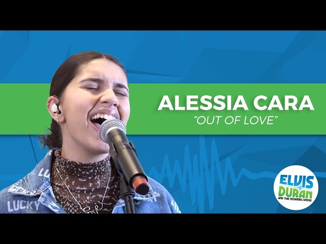 Alessia Cara - "Out of Love" Acoustic | Elvis Duran Live
