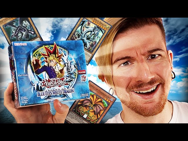 GIVE ME THE BLUE EYES. (Yu-Gi-Oh Legend Of The Blue Eyes White Dragon 25th booster box OPENING!!)