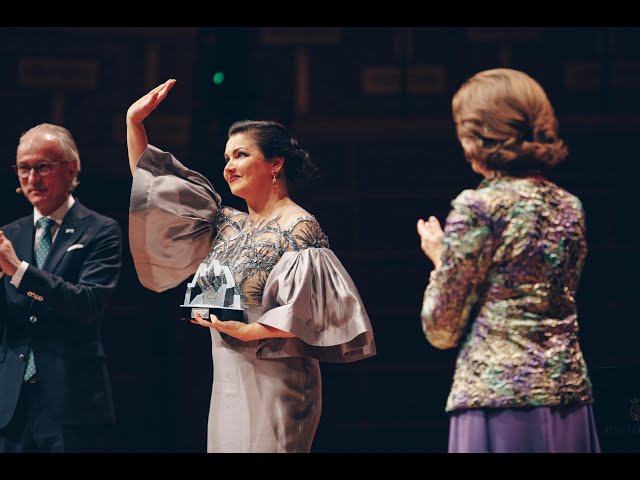 Anna Netrebko receives the Polar Music Prize at Konserthuset Stockholm