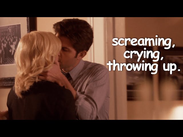 ben and leslie but the video ends when the s*xual tension is too much | Parks & Recreation