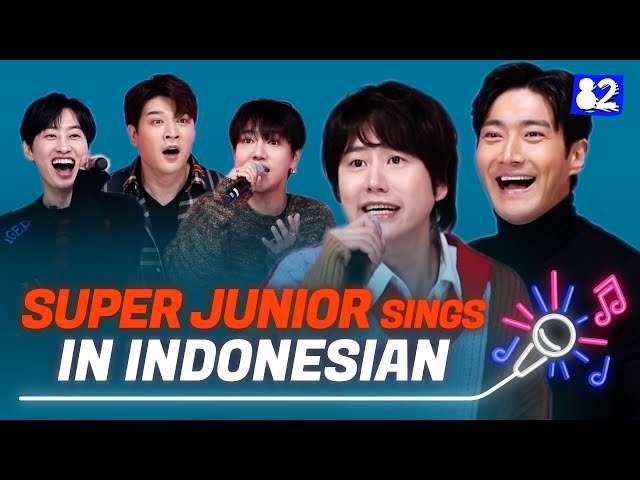 SUPER JUNIOR sings in IndonesianㅣSorry Sorry, Mr.Simple, 2YA2YAO!ㅣTry-lingual Live