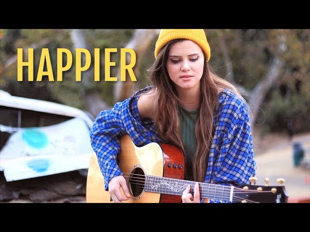 Marshmello ft. Bastille - Happier (Tiffany Alvord Cover)