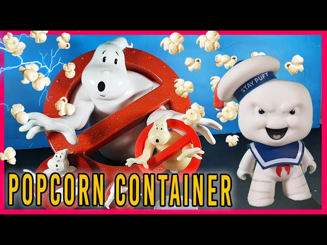 Ghostbusters logo popcorn container unboxing from Mexico!