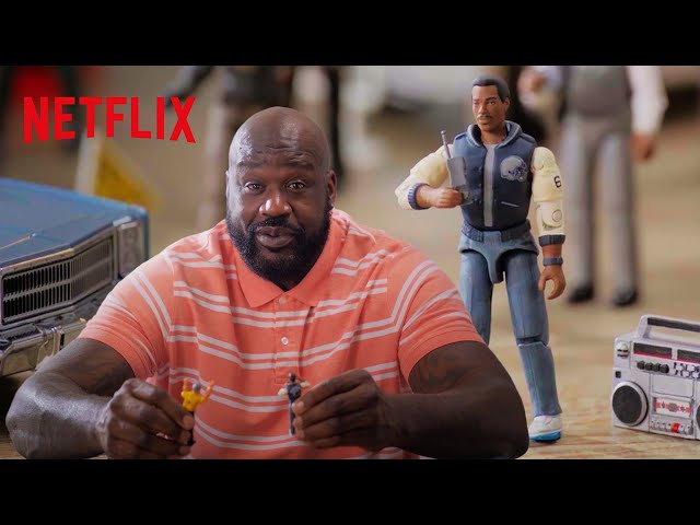Shaq Plays With Beverly Hills Cop: Axel F Action Figures | Netflix