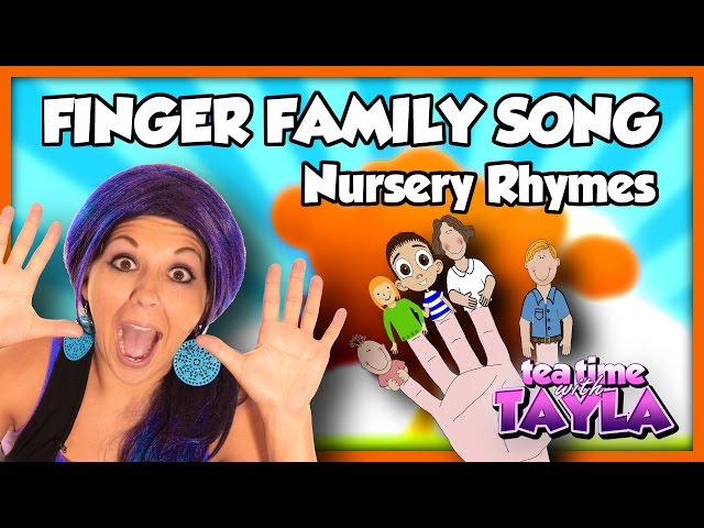 The Finger Family | Nursery Rhymes ~ Tea Time with Tayla!