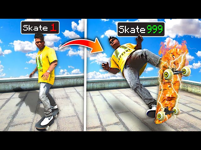Upgrading a Skateboard To GOD SKATEBOARD In GTA 5!