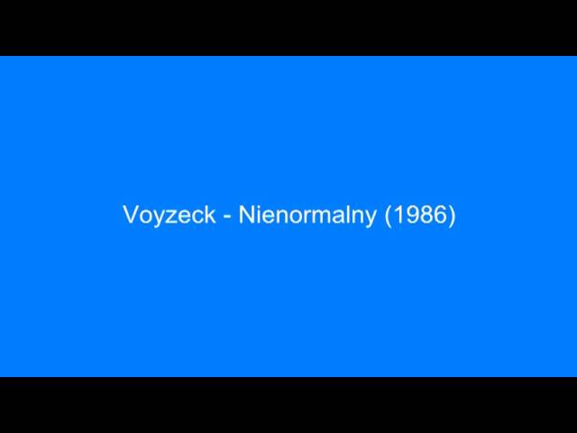 Voyzeck - Nienormalny (demo 1986)