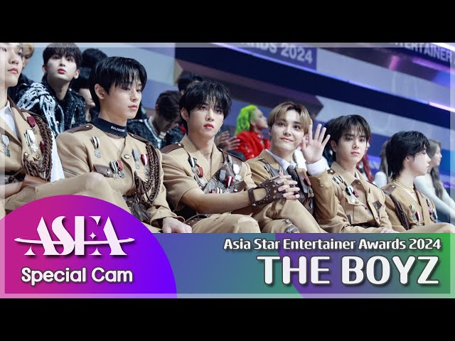 더보이즈 'ASEA 2024' 아티스트석 리액션 깨알 영상 🎬 THE BOYZ 'Asia Star Entertainer Awards 2024'