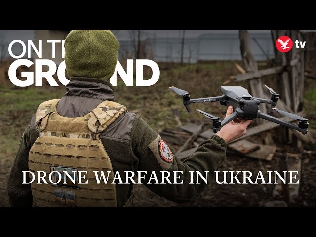 The fight above Ukraine's frontline