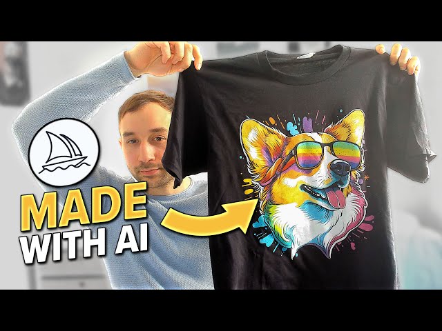 Does Ai Print Quality SUCK? Midjourney TShirt Test