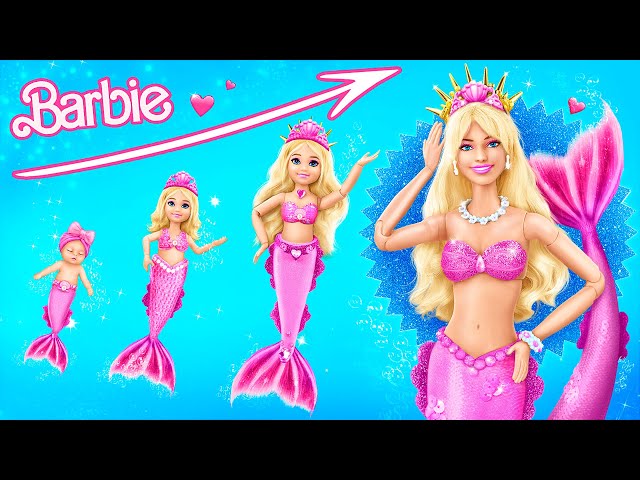 Barbie Girl Growing Up! 32 Mermaid DIYs
