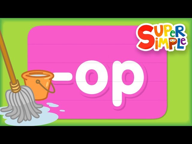 Learn How To Read Words In The "op" Word Family | ABCs for Kids