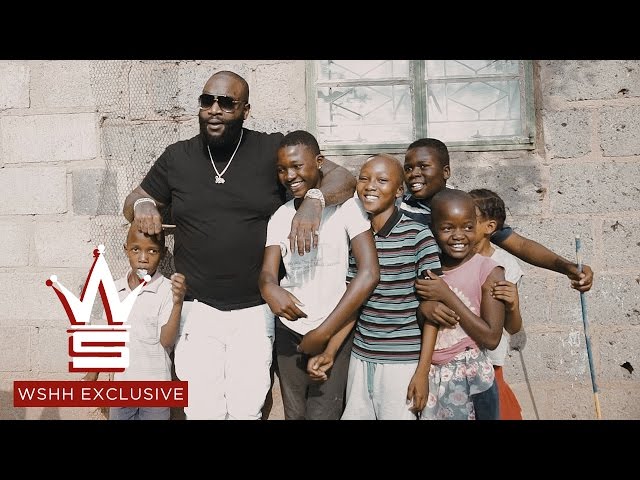 Rick Ross Gives Away Money To The Kids In Botswana! (Southern Africa) (WSHH Exclusive)