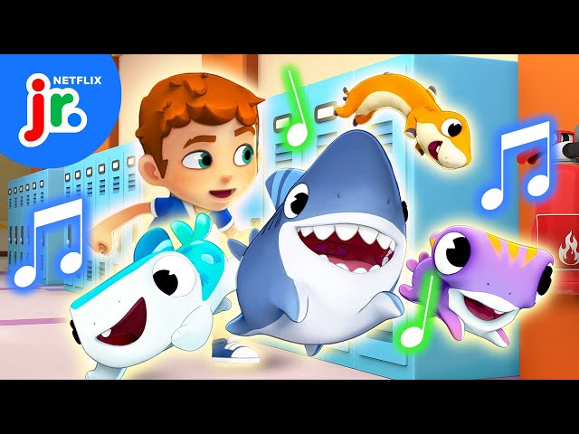 Friends Are the Best' 💞 Sharkdog Friendship Song for Kids | Netflix Jr Jams