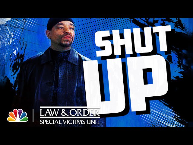 Every Time Fin Says "Shut Up" - Law & Order: SVU
