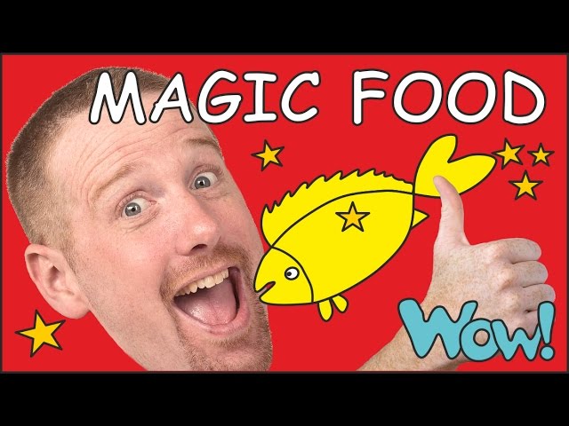Magic food for kids | English stories for children | Steve and Maggie from Wow English TV