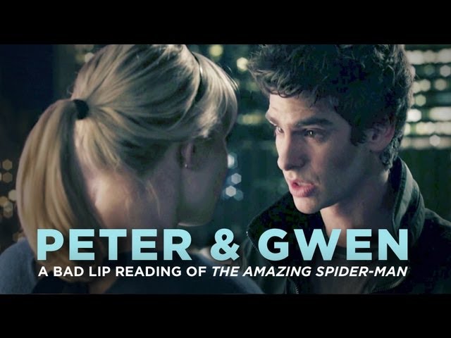 "PETER & GWEN" — A Bad Lip Reading of The Amazing Spider-Man