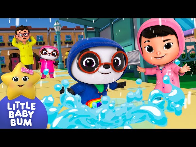 Splashing in Puddles ⭐ New Song!  | Little Baby Bum
