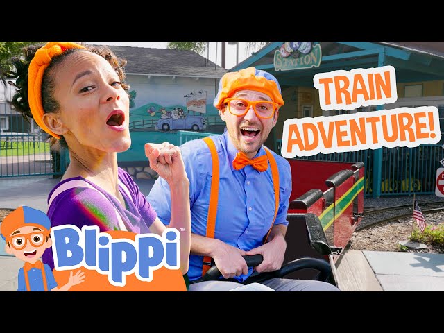 Blippi and Meekah go on a Train Adventure! | Blippi and Meekah Full Episodes