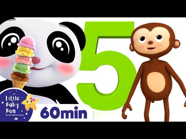 Number Five Song +More Nursery Rhymes and Kids Songs | Little Baby Bum
