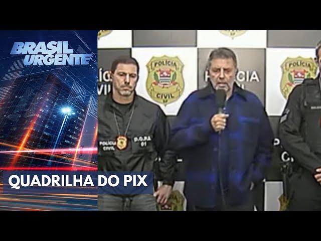 Polícia prende dois homens envolvidos na quadrilha PIX