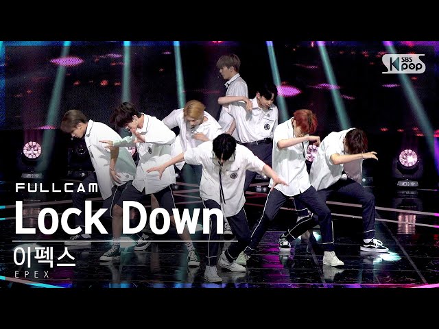 [안방1열 직캠4K] 이펙스 'Lock Down' 풀캠 (EPEX Full Cam)│@SBS Inkigayo_2021.06.27.