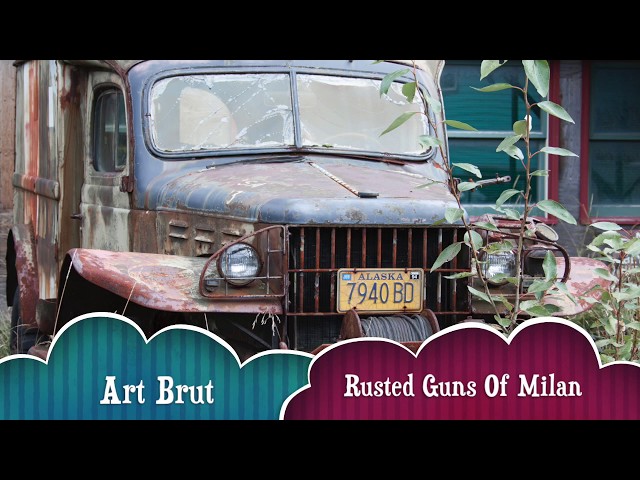 Art Brut - Rusted Guns Of Milan (with Lyrics)