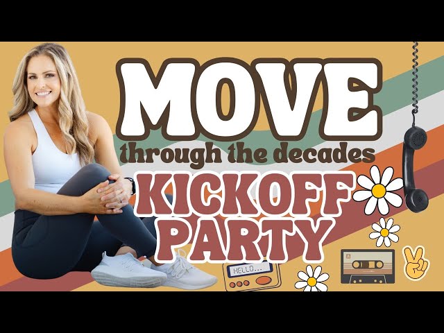 LIVE MOVE Kickoff Party Workout - Saturday at 9AM PT