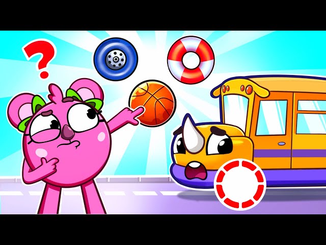 School Bus Lost Wheel Song | Funny Kids Songs 😻🐨🐰🦁 And Nursery Rhymes by Baby Zoo