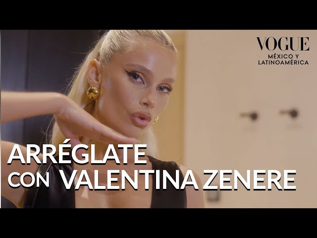 Valentina Zenere se prepara para la pasarela Versace en Milán | Vogue México y Latinoamérica