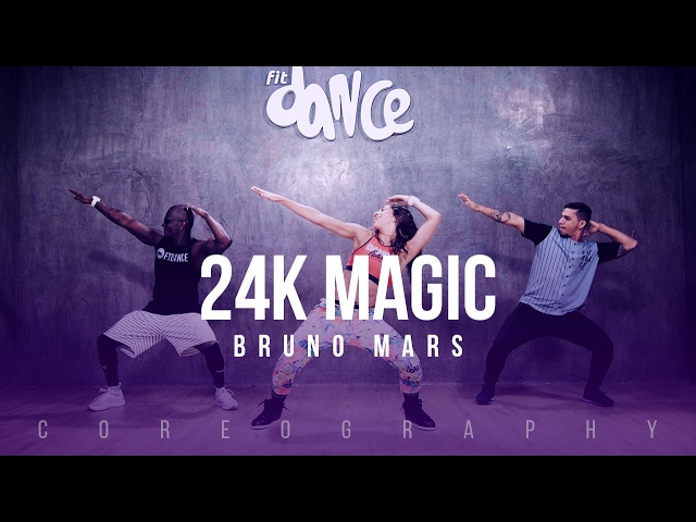 24K Magic - Bruno Mars - Choreography - FitDance Life
