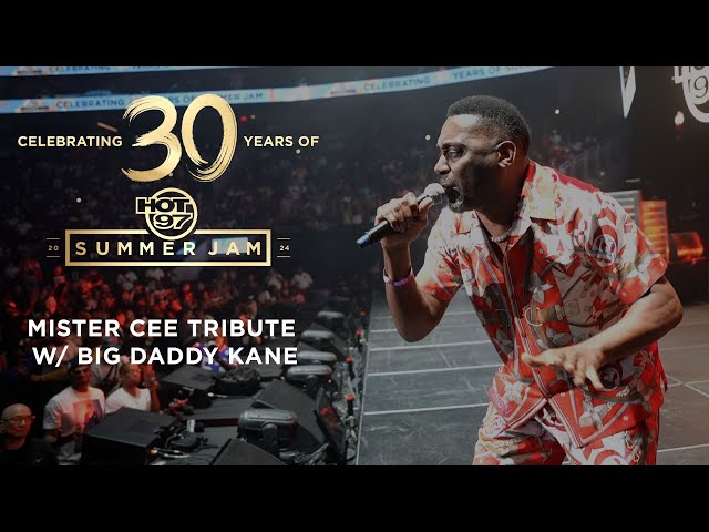 Big Daddy Kane & HOT 97 Crew Pay Tribute To DJ Mister Cee At Summer Jam