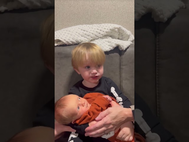Toddler Sings 'We Will Rock You' When Asked to Sing to Baby Brother