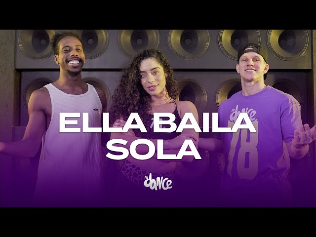 Ella Baila Sola - Eslabon Armado, Peso Pluma | FitDance (Choreography)