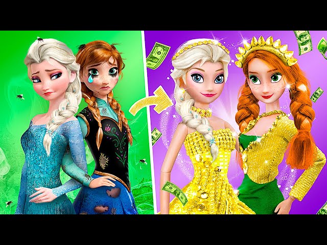 From Broke to Rich / 32 Elsa and Anna DIYs