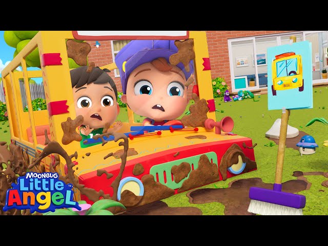 Wheels on the Toy Bus! | Kids Songs & Nursery Rhymes by @LittleAngel